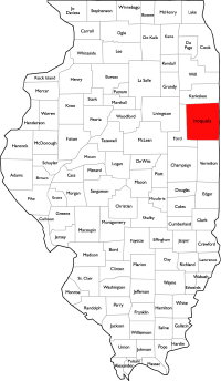 Iroquois County Map